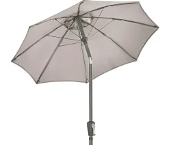 Dehner Balkonmöbel Aluminium|Sonnenschirme > Sonnenschirm Vido, rund, ca. Ø150 cm