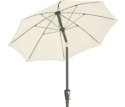 Dehner Balkonmöbel Aluminium|Sonnenschirme - Sonnenschirm Vido, rund, ca. Ø150 cm Creme