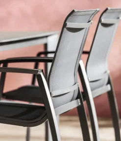 Dehner Stapelstühle|Gartenstühle Aluminium > Stapelstuhl Nancy