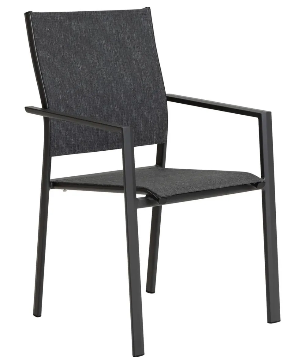 Dehner Stapelstuhl Pesaro Anthrazit New