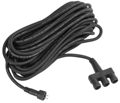 Dehner Stromverteilerkabel, 3-fach Schwarz Sale