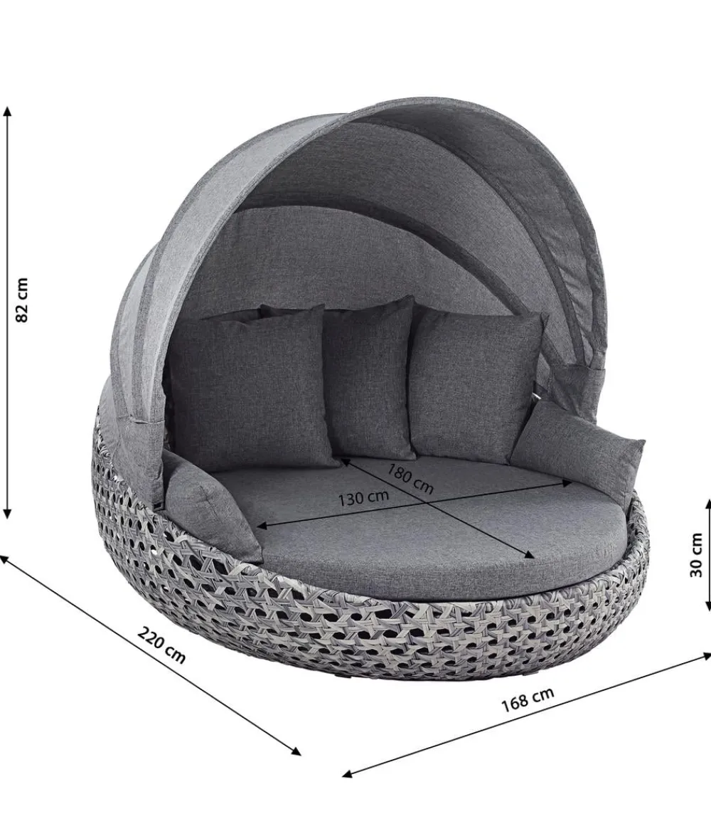 Dehner Loungemöbel|Sonneninseln > Sunlounger Miami