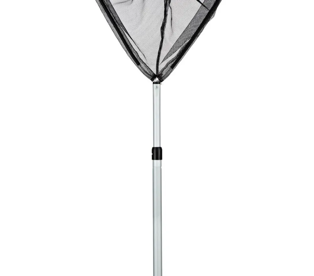 Dehner Teichkescher mit Teleskopstiel, dreieckig, 35 cm New