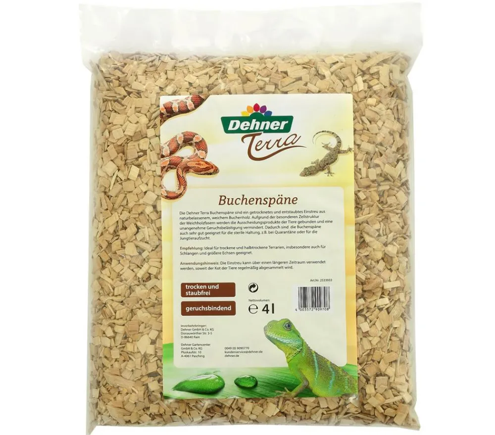 Dehner Terra Terrarium Zubehör - Buchenspäne