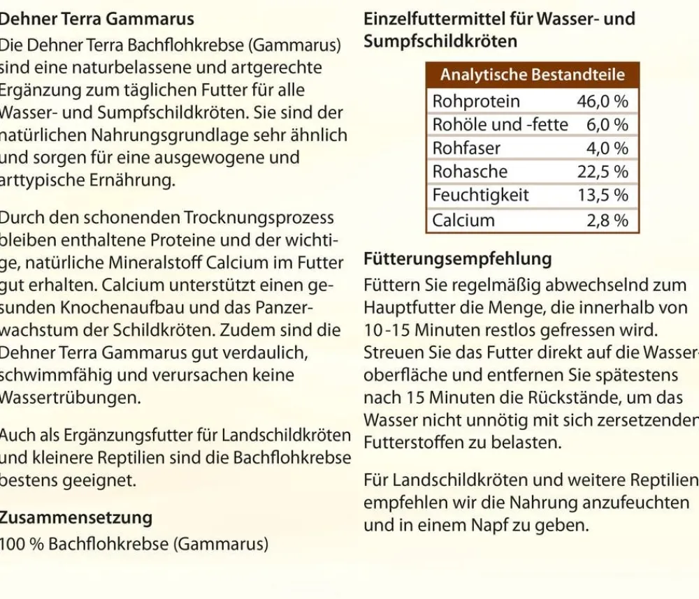 Dehner Terra Gammarus Hot