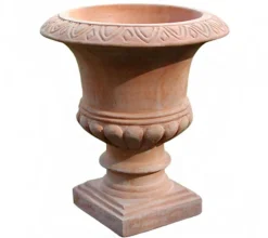 Dehner Blumentöpfe & Übertöpfe - -Pokal, rund, ca. Ø32 cm Terrakotta