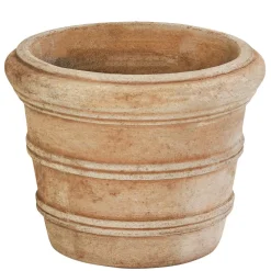 Dehner Blumentöpfe & Übertöpfe > Terrakotta-Topf Siena, rund, mterra, ca. Ø16/H13 cm