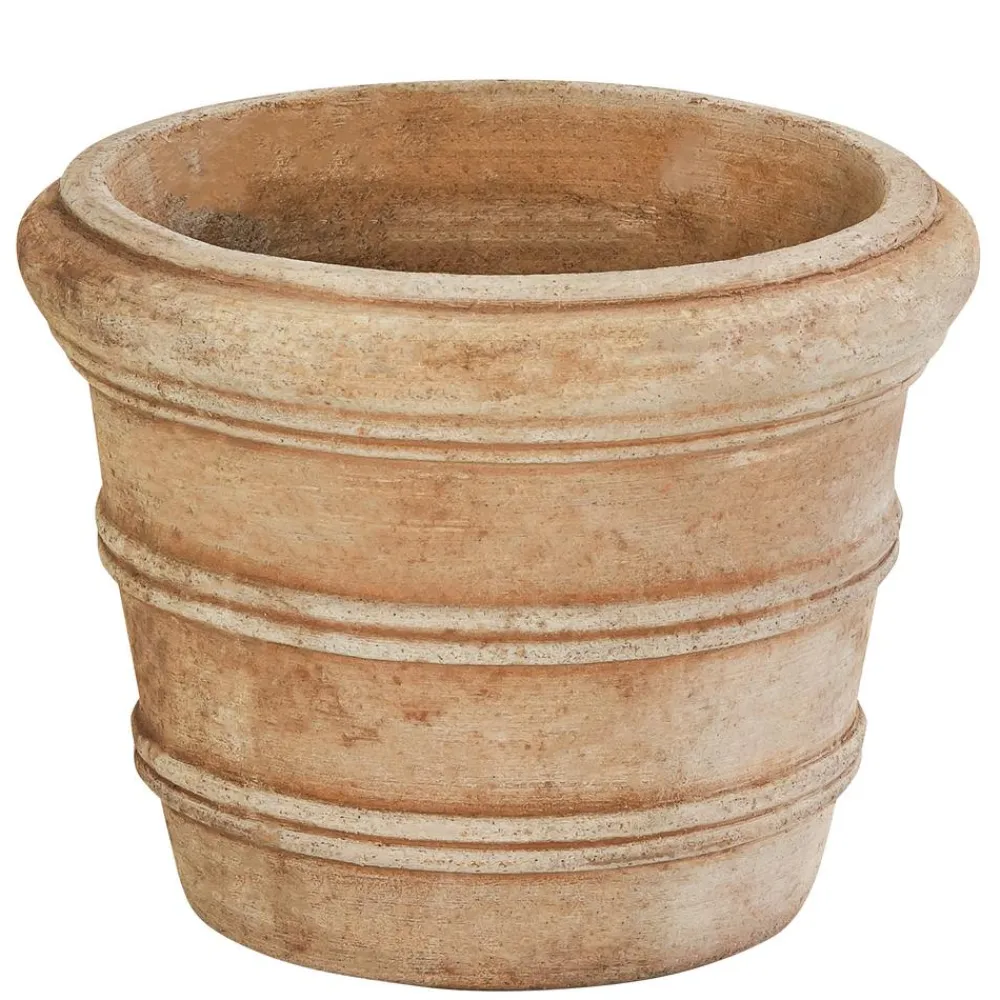 Dehner Blumentöpfe & Übertöpfe > Terrakotta-Topf Siena, rund, mterra, ca. Ø16/H13 cm