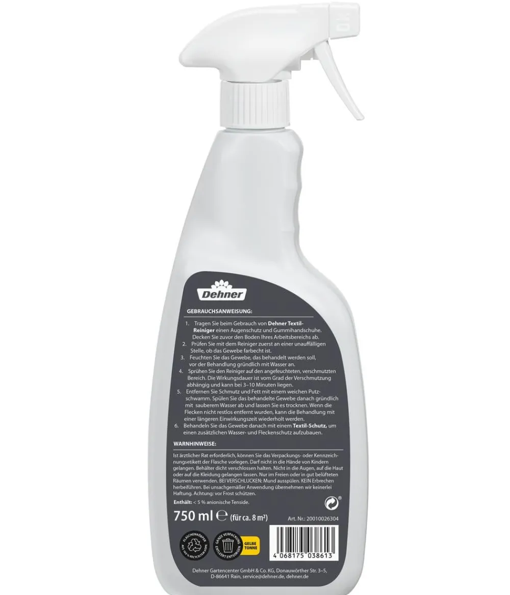 Dehner Gartenmöbelpflege > Textil-Reiniger, 750 ml