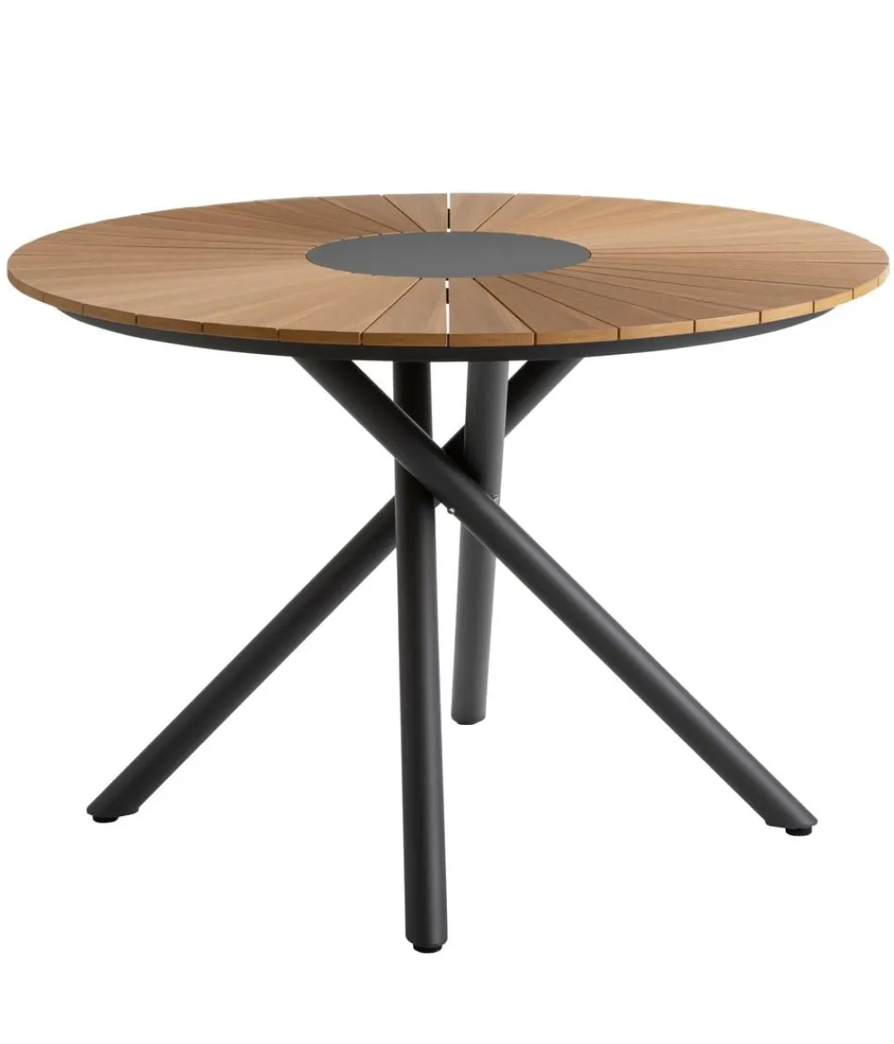 Dehner Garten-Esstische|Gartentische Kunststoff > Tisch Barcelona, ca. Ø110/H76 cm