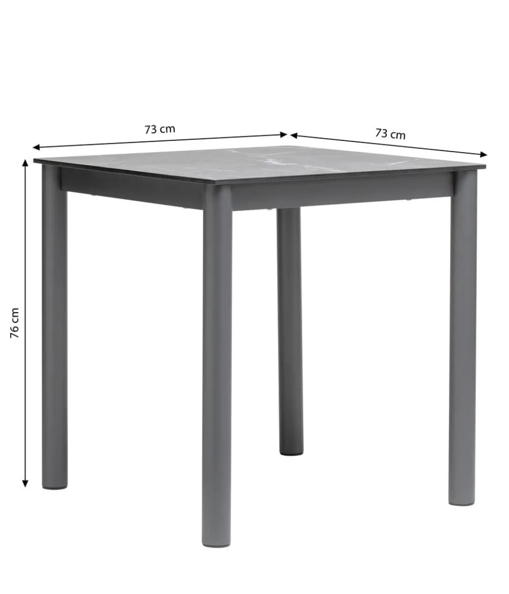 Dehner Tisch Brooklyn, ca. B73/H76/T73 cm Discount