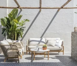 Dehner Loungemöbel|Loungetische > Tisch Portofino, ca. Ø80/H37,8 cm
