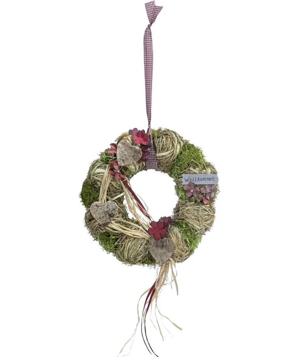 Dehner Kränze & Pflanzendeko - Türkranz Herbst Liebe, ca. Ø28cm