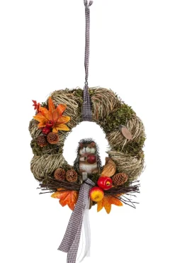 Dehner Kränze & Pflanzendeko - Türkranz Igel, ca. Ø28 cm