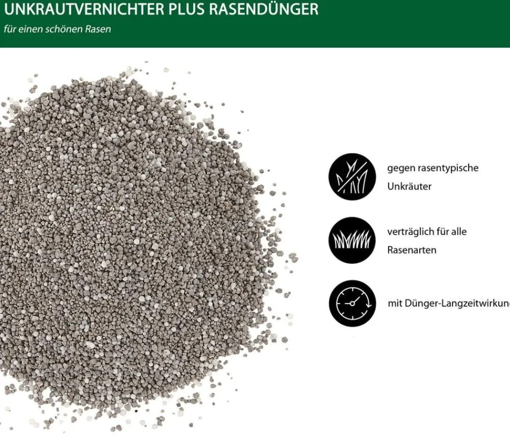 Dehner Unkrautvernichter plus Rasendünger New