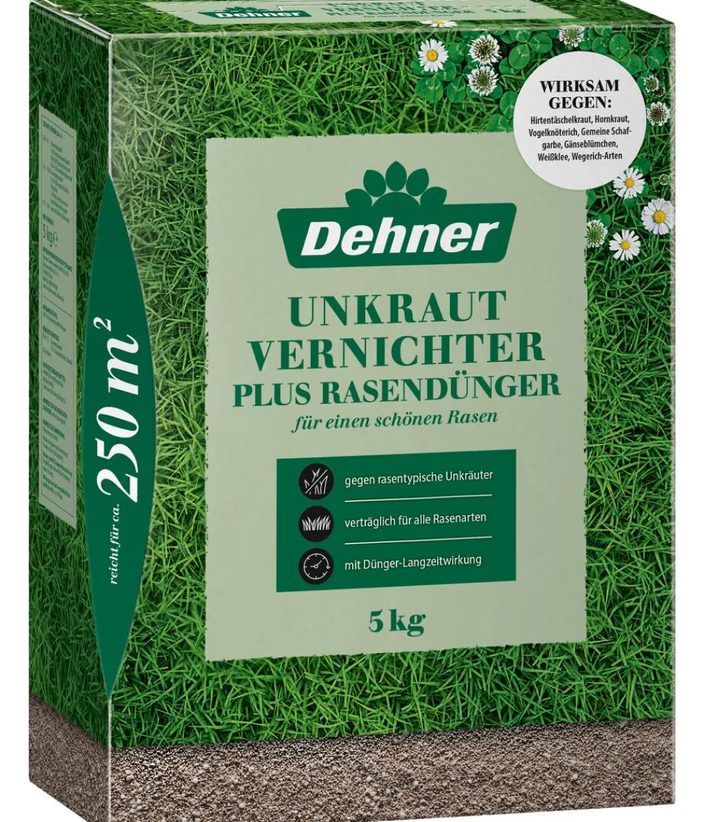 Dehner Rasendünger|Unkrautvernichter > Unkrautvernichter plus Rasendünger