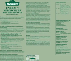 Dehner Rasendünger|Unkrautvernichter > Unkrautvernichter plus Rasendünger