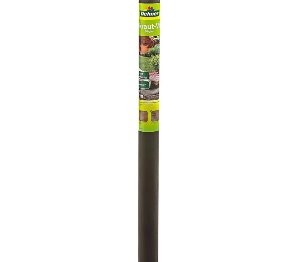 Dehner Mehr Pflanzenschutzmittel|Pflanzenfolien & Ernteschutz - Unkraut-Vlies, ca. L15/B1 m Braun