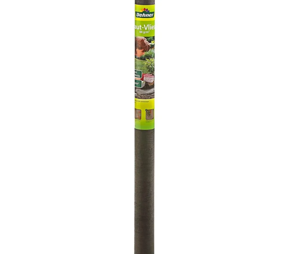 Dehner Pflanzenfolien & Ernteschutz - Unkraut-Vlies Premium, ca. L1500/B100 cm Schwarz