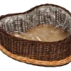 Dehner Weidenherz mit Folie ausgeschlagen, braun, ca. B35/H13/T35 cm Clearance