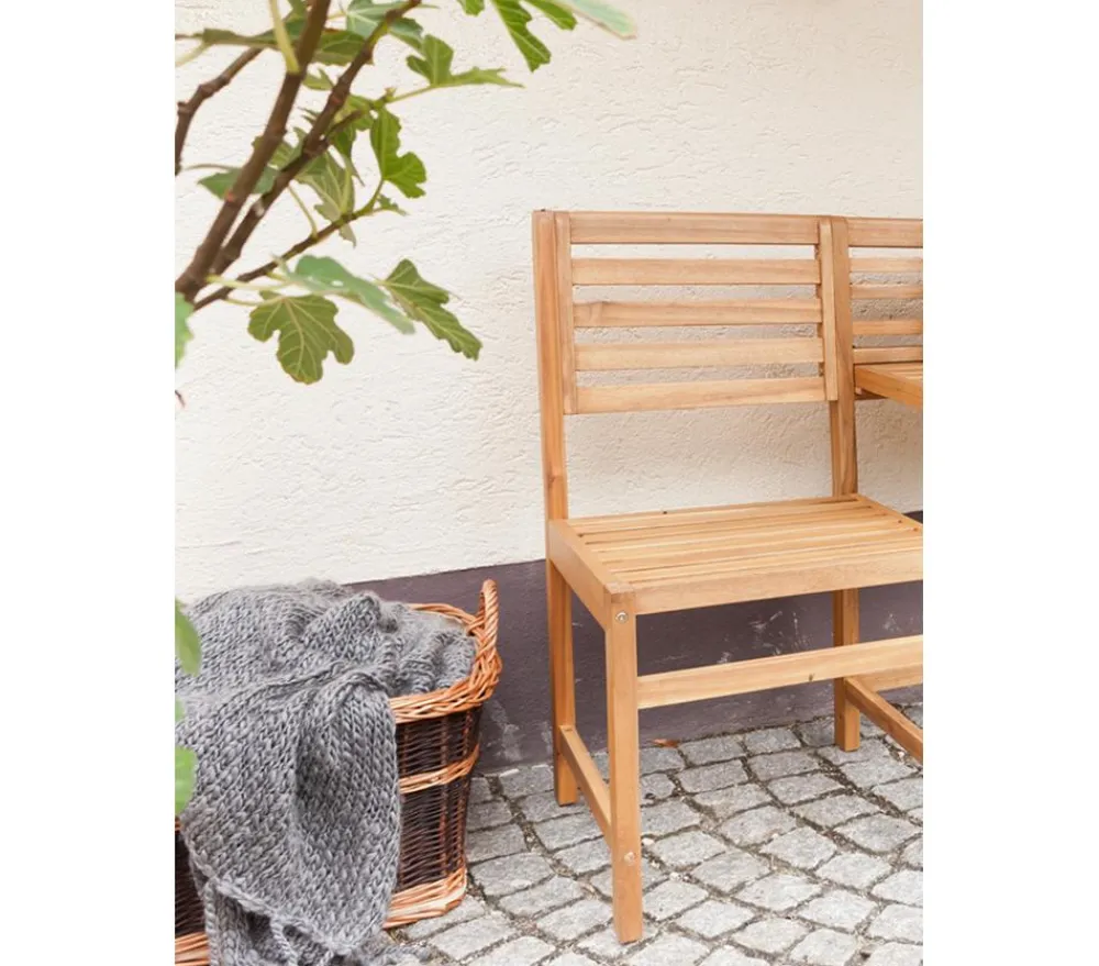 Dehner Mehr Haushaltshelfer|Mehr Gartendekoration - Weiden-Kaminkorb mit Jute Dunkelbraun