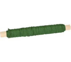 Dehner Rankhilfen Bindematerial - Wickeldraht , 100 g Grün