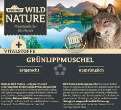Dehner Wild Nature Nahrungsergänzung Hund > BARF-Ergänzungsfutter für Hunde Grünlippmuschel