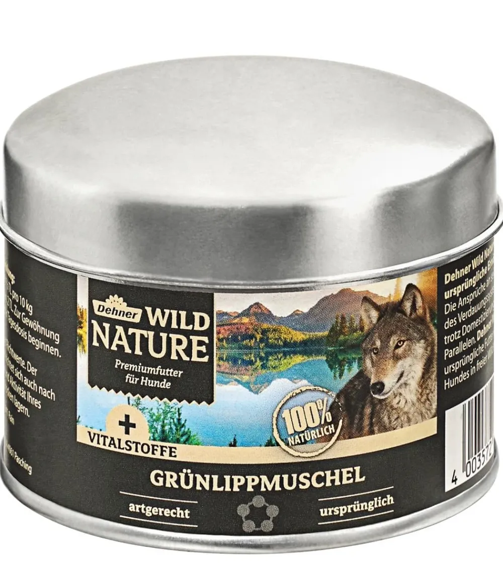 Dehner Wild Nature Nahrungsergänzung Hund > BARF-Ergänzungsfutter für Hunde Grünlippmuschel