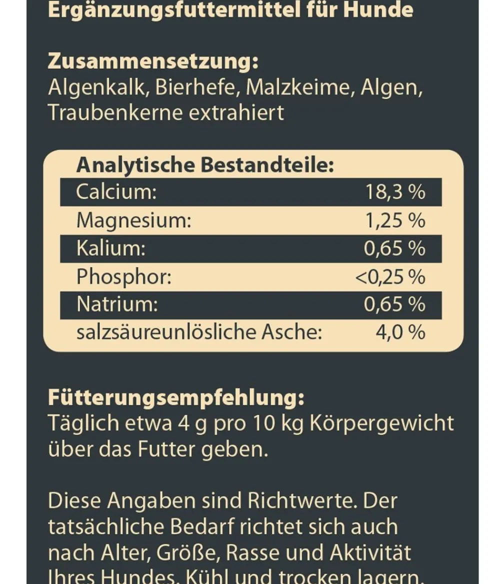 Dehner Wild Nature Nahrungsergänzung Hund > BARF-Ergänzungsfutter für Hunde Barf Mineral