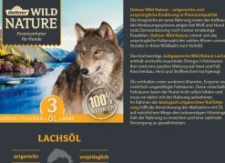 Dehner Wild Nature BARF-Ergänzungsfutter für Hunde Lachsöl Outlet