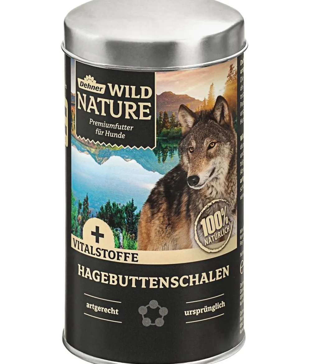 Dehner Wild Nature BARF-Ergänzungsfutter für Hunde Hagebuttenschalen New