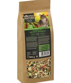 Dehner Wild Nature Nahrungsergänzung Hund - BARF-Ergänzungsfutter für Hunde Flocken-Mix Kartoffel-Rote Beete