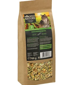 Dehner Wild Nature Nahrungsergänzung Hund - BARF-Ergänzungsfutter für Hunde Zucchiniwürfel