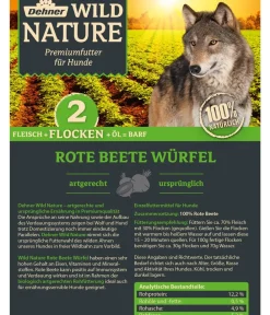 Dehner Wild Nature Nahrungsergänzung Hund - BARF-Ergänzungsfutter für Hunde Leinöl