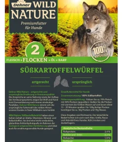Dehner Wild Nature BARF-Ergänzungsfutter für Hunde Süßkartoffelwürfel Best