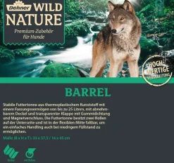 Dehner Wild Nature Hundenäpfe & Tränken > Futtertonne Barrel, ca. B33xH37,5/16xT45 cm, 25 l