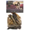 Dehner Wild Nature Hundeleckerlies - Hundesnack Lammohren mit Fell, 200 g
