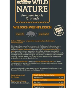 Dehner Wild Nature Hundeleckerlies > Hundesnack Kaninchenhaut, 150 g
