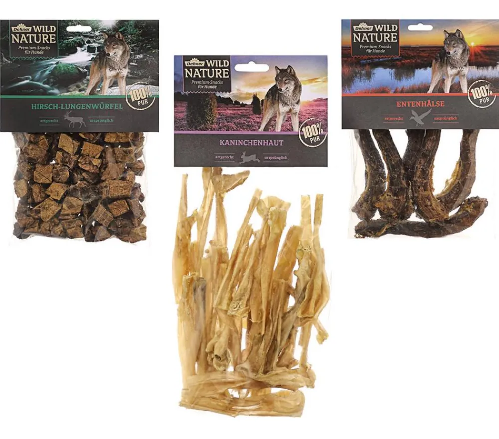 Dehner Wild Nature Hundesnack Snack-Set Best