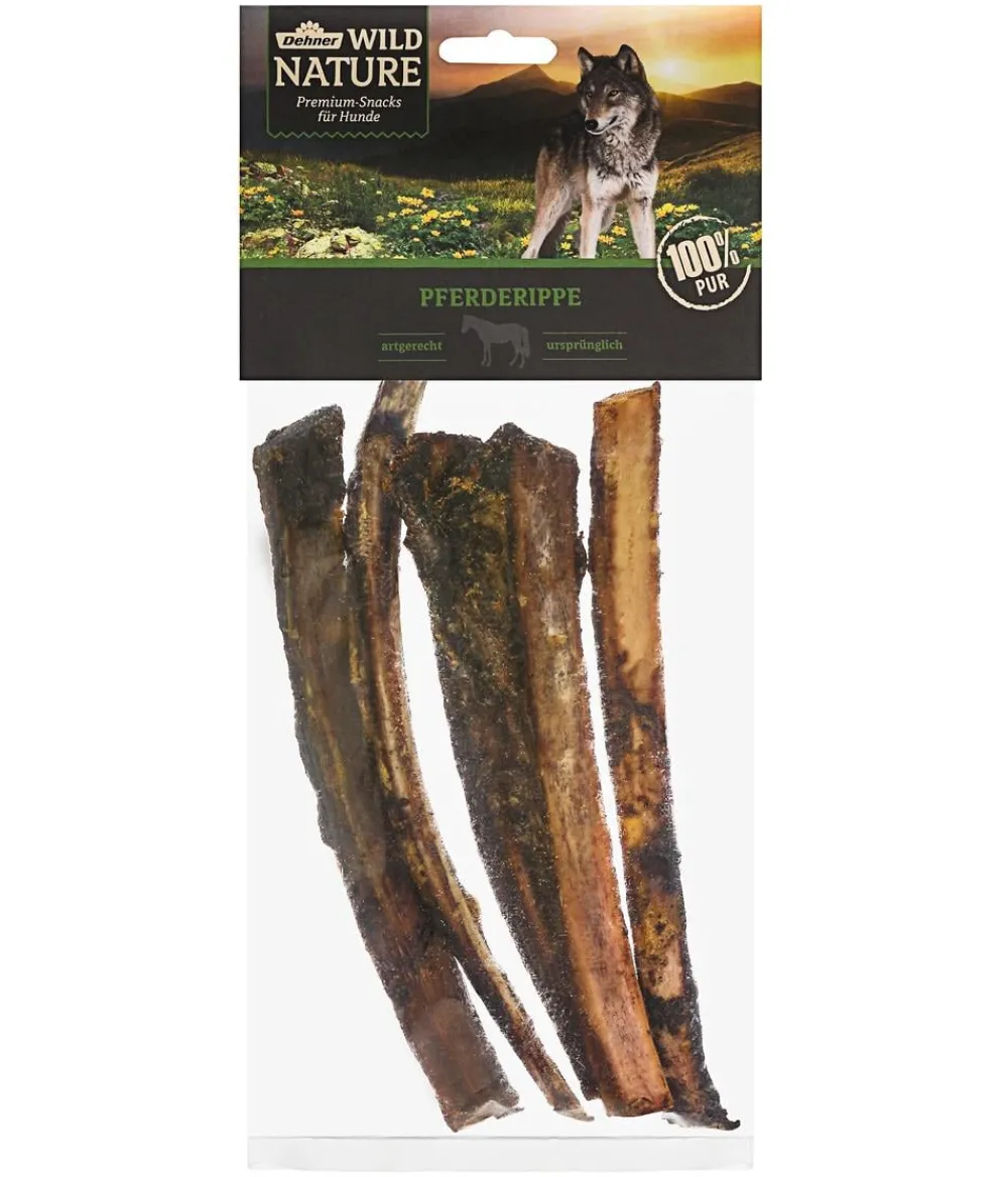 Dehner Wild Nature Hundeleckerlies > Hundesnack Pferderippe, 200 g