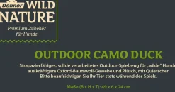 Dehner Wild Nature Hundespielzeug > Hundespielzeug Outdoor Camo Duck