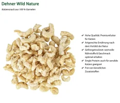 Dehner Wild Nature Katzenleckerlies & Getränke - Katzensnack, gefriergetrocknet