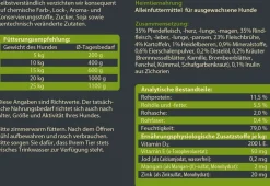 Dehner Wild Nature Nassfutter für Hunde Bergweide Adult, Pferd Best