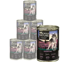 Dehner Wild Nature Nassfutter Hund > Nassfutter für Hunde Heidetal Adult, Kaninchen
