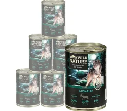 Dehner Wild Nature Nassfutter Hund - Nassfutter für Hunde Hochmoor Senior, Ente