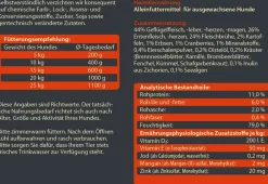 Dehner Wild Nature Nassfutter Hund > Nassfutter für Hunde Hochmoor Adult, Ente