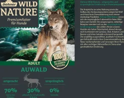 Dehner Wild Nature Nassfutter Hund - Nassfutter für Hunde Auwald Adult, 400 g/800 g