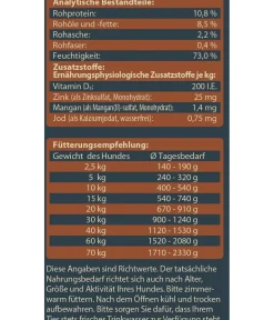 Dehner Wild Nature Nassfutter für Hunde Mono-Protein Adult, Rind Outlet