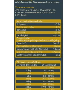 Dehner Wild Nature Nassfutter für Hunde Mono-Protein Adult, Huhn Online