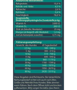 Dehner Wild Nature Nassfutter für Hunde Mono-Protein Adult, Hirsch Discount